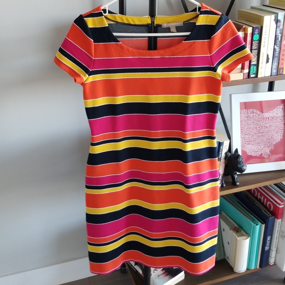 Colorful Stripped Dress